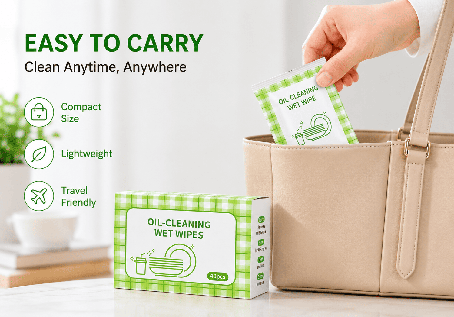 Kitchen Degreasing Wipes
