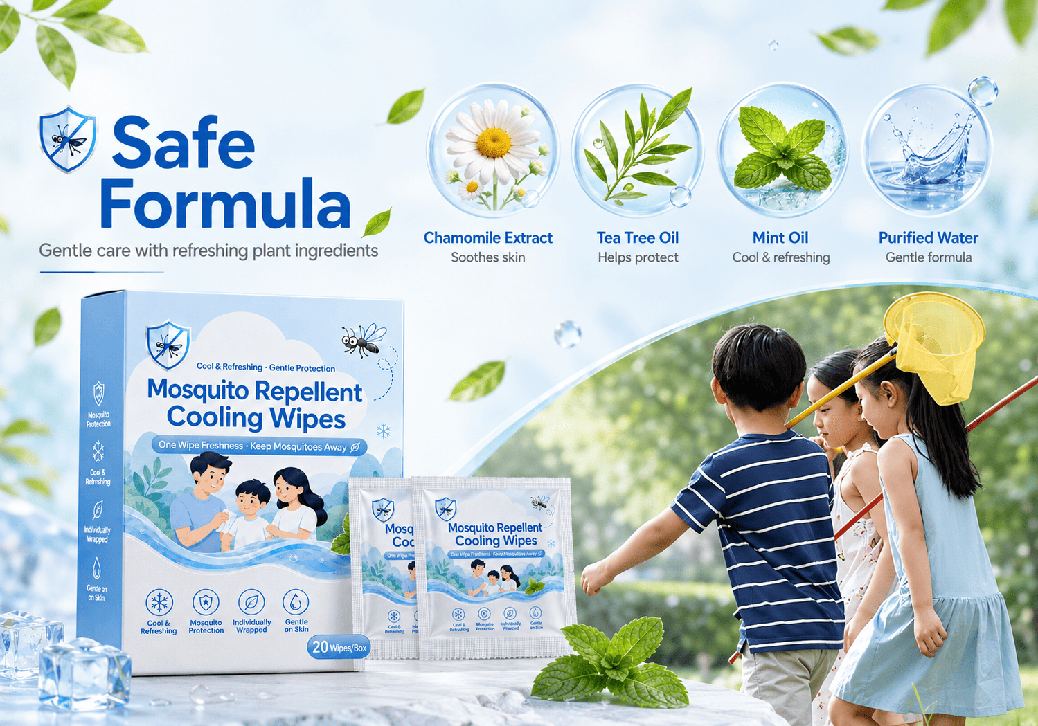 Itch Relief Cooling Wipes Itch Relief Cooling Wipes