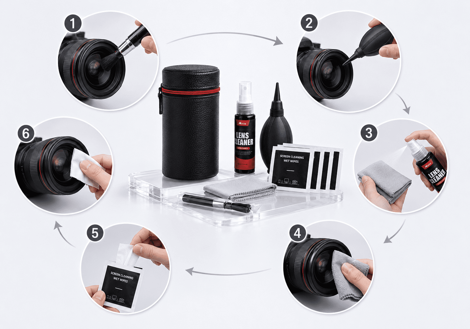 Optical Cleaning Portable Kit