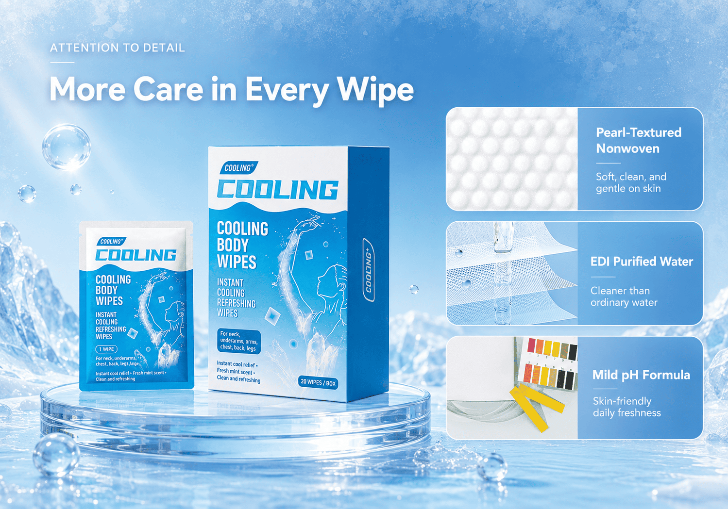 Deodorizing Underarm Wipes Deodorizing Underarm Wipes