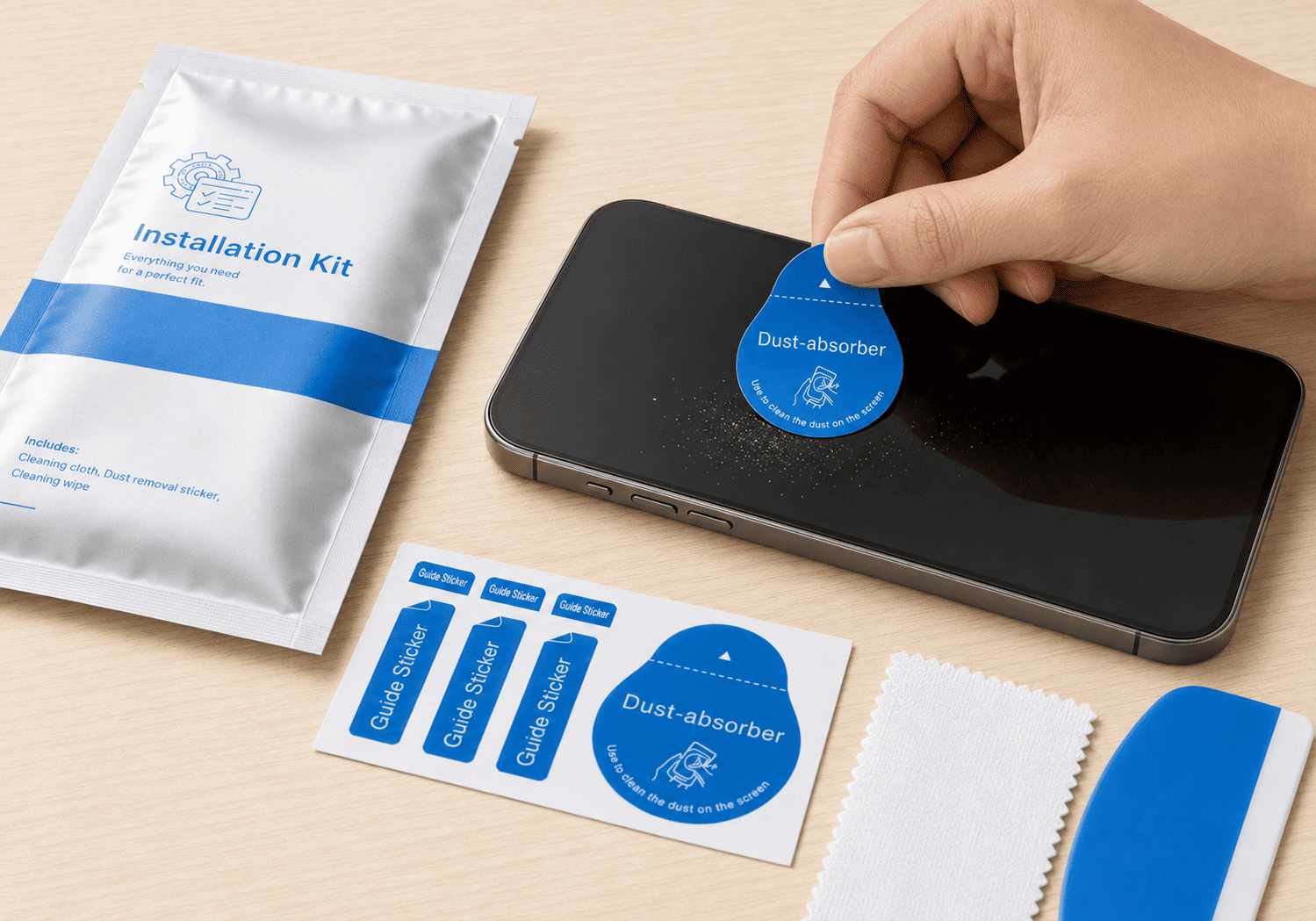 Phone Screen Protector Installation Kit Phone Screen Protector Installation Kit
