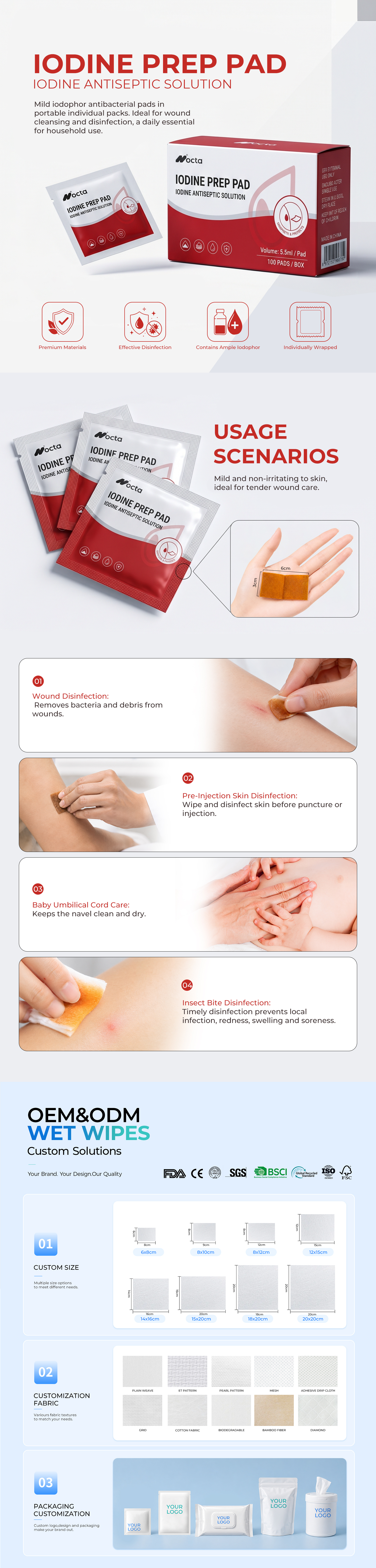 Povidone-Iodine Antiseptic Wipes Povidone-Iodine Antiseptic Wipes