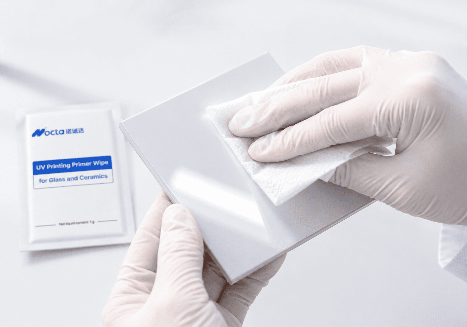 UV Printing Primer Wipes for Glass & Ceramics UV Printing Primer Wipes for Glass & Ceramics