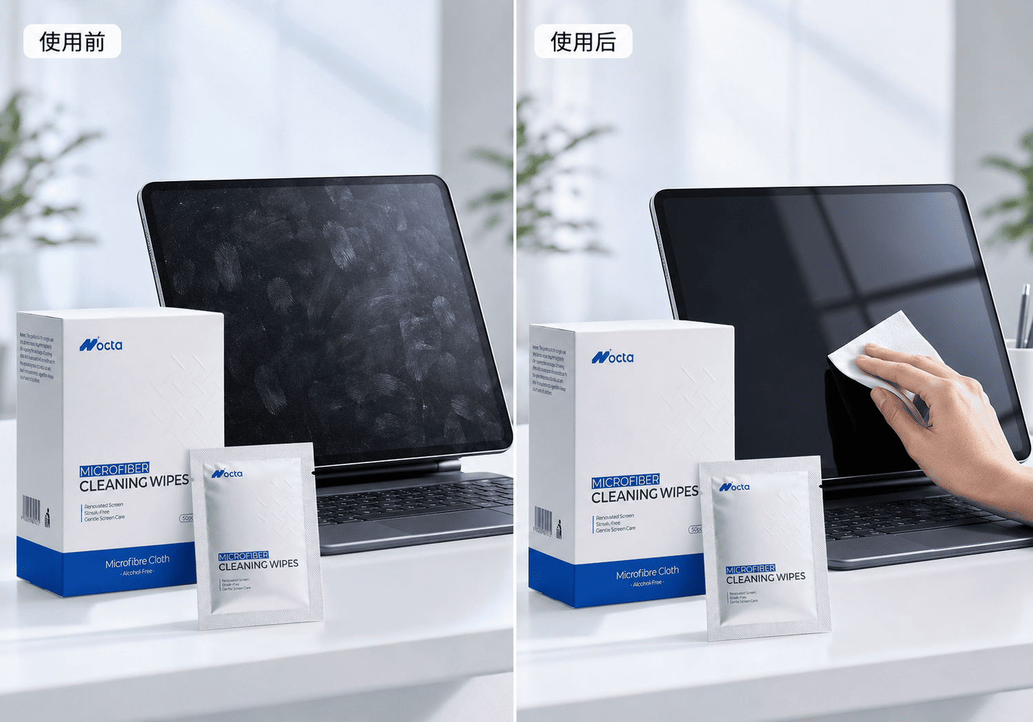 Microfiber Wet Wipes