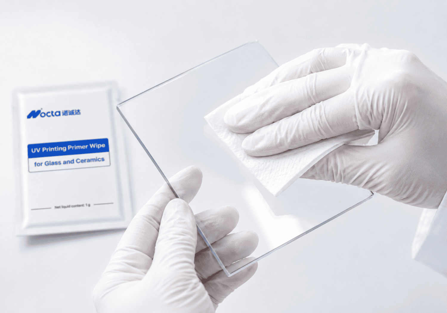 UV Printing Primer Wipes for Glass & Ceramics UV Printing Primer Wipes for Glass & Ceramics