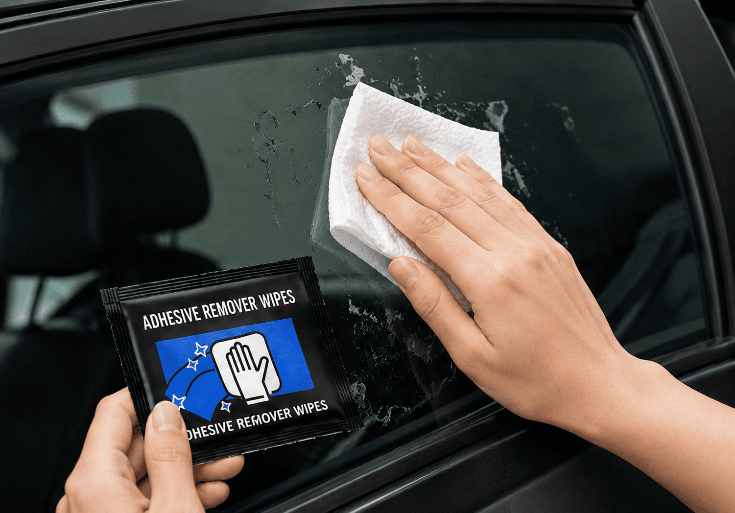 Adhesive Glue Remover Wipes for windows Adhesive Glue Remover Wipes for windows