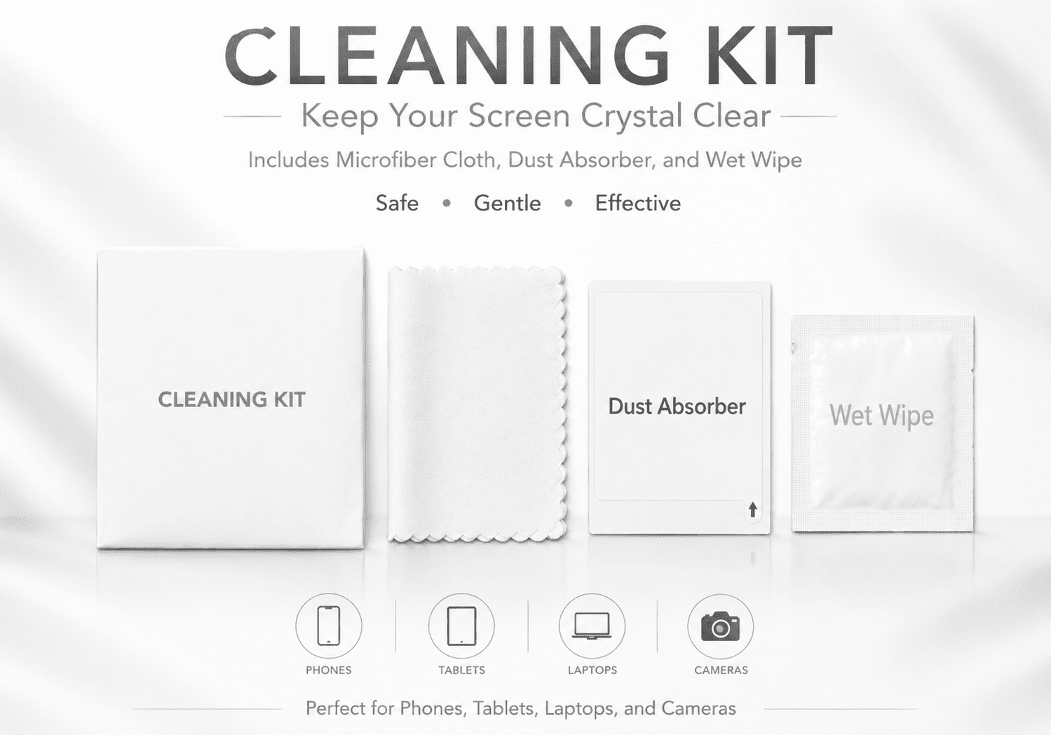 Lens Tempered Glass Installation Kit