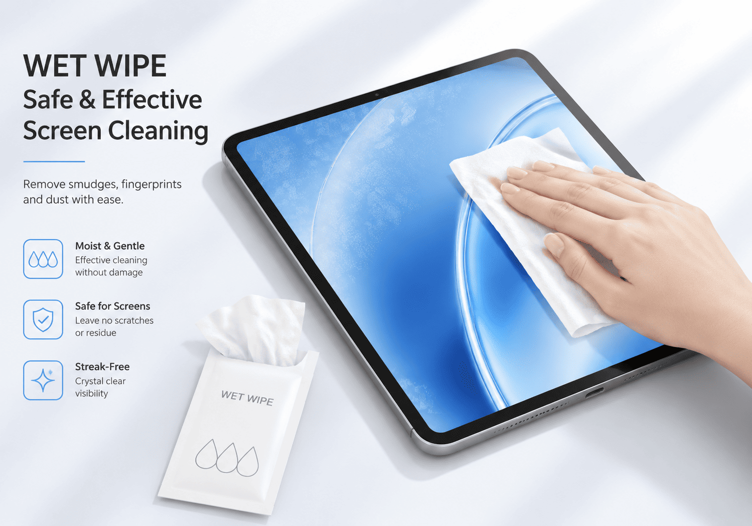 Tablet Cleaning Wipes