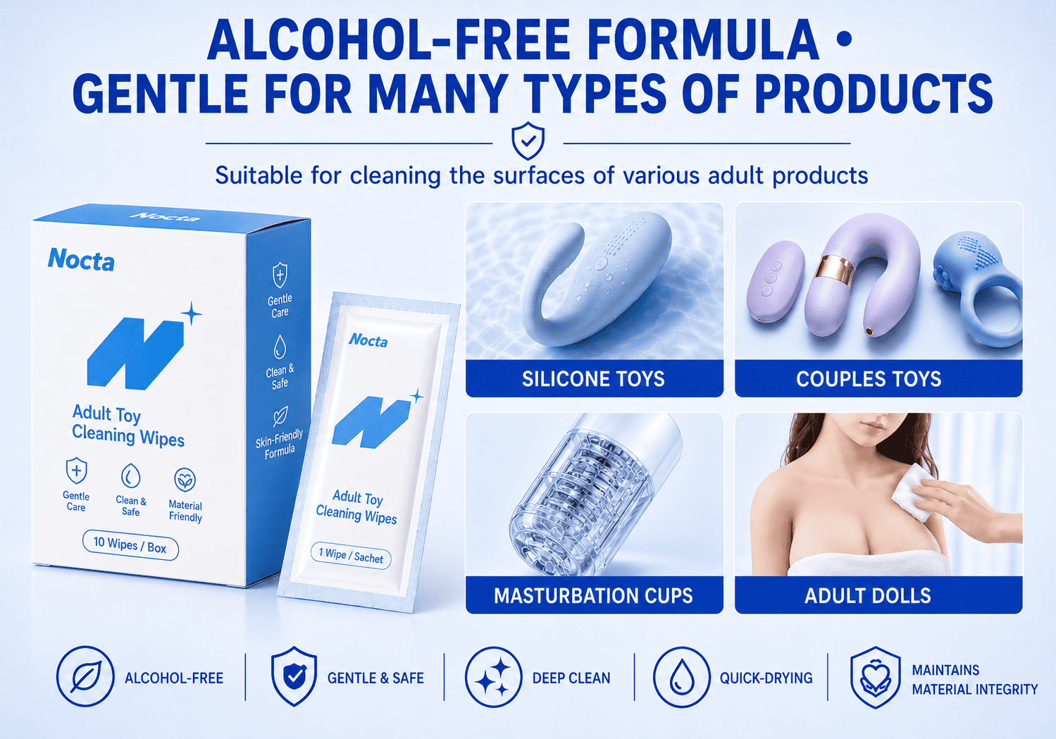 Adult Toy Cleaning Wipes Adult Toy Cleaning Wipes