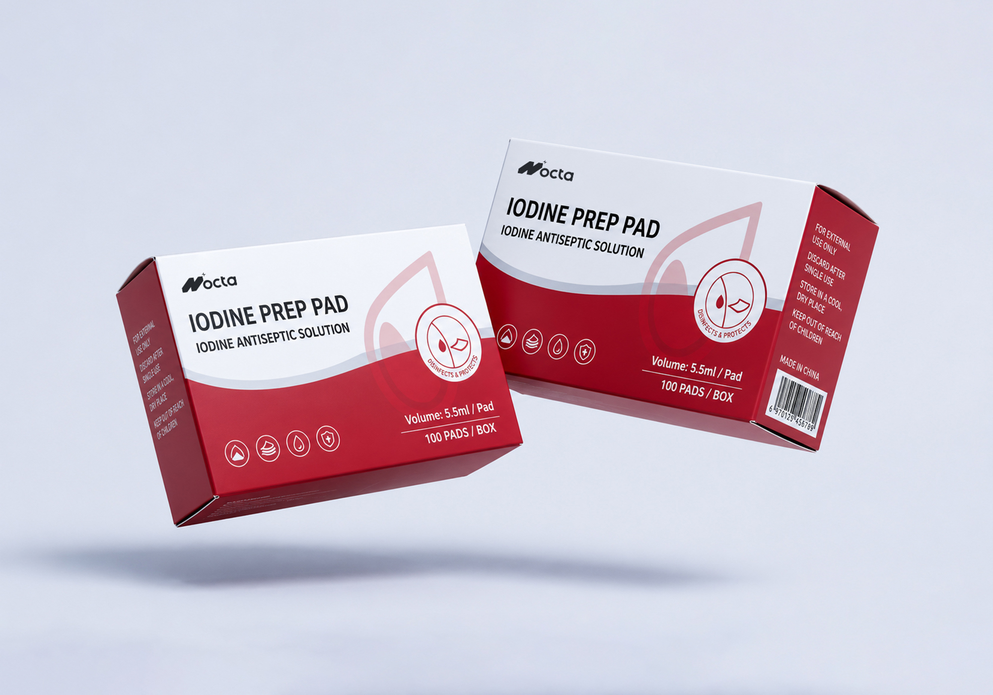 Povidone-Iodine Antiseptic Wipes