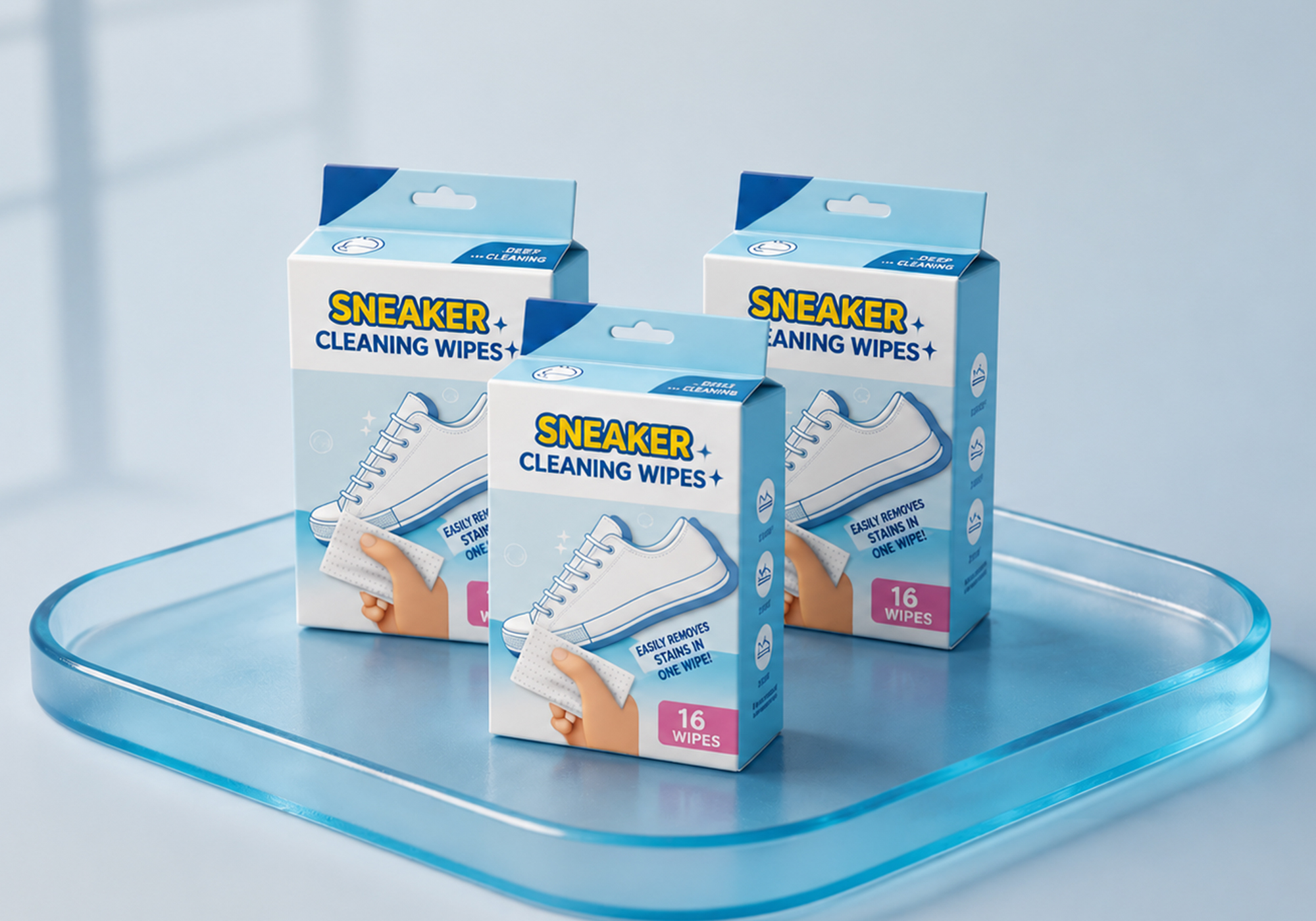 White Sneaker Cleaning Wipes