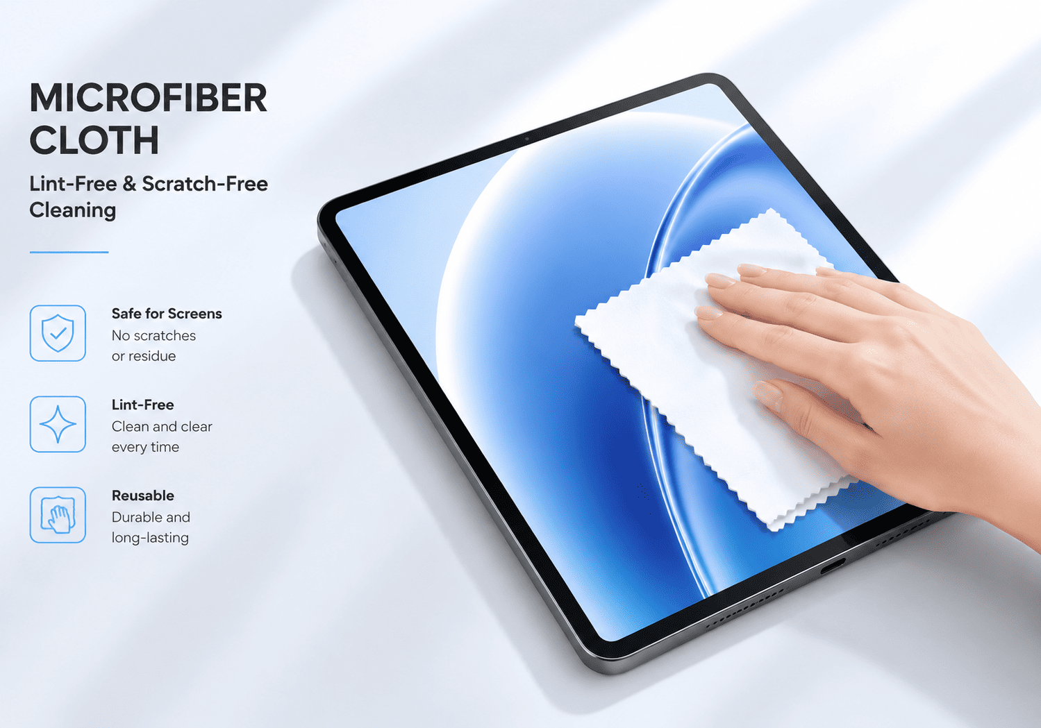 Tablet Screen Protector Installation Kit