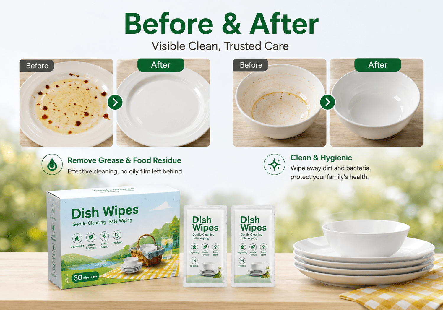 Dish Washing Wet Wipes Dish Washing Wet Wipes