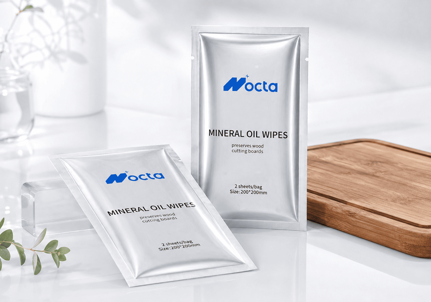Cutting Board Cleaning Wipes
