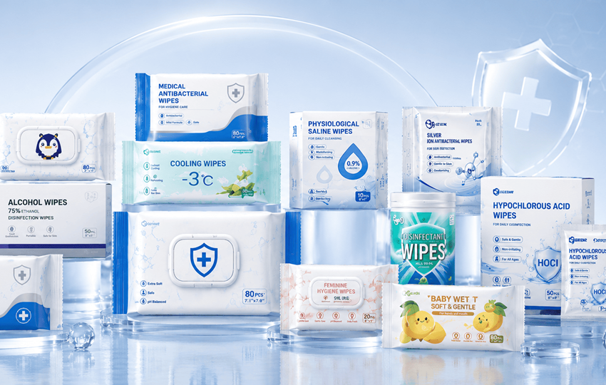 Medical-grade wipes