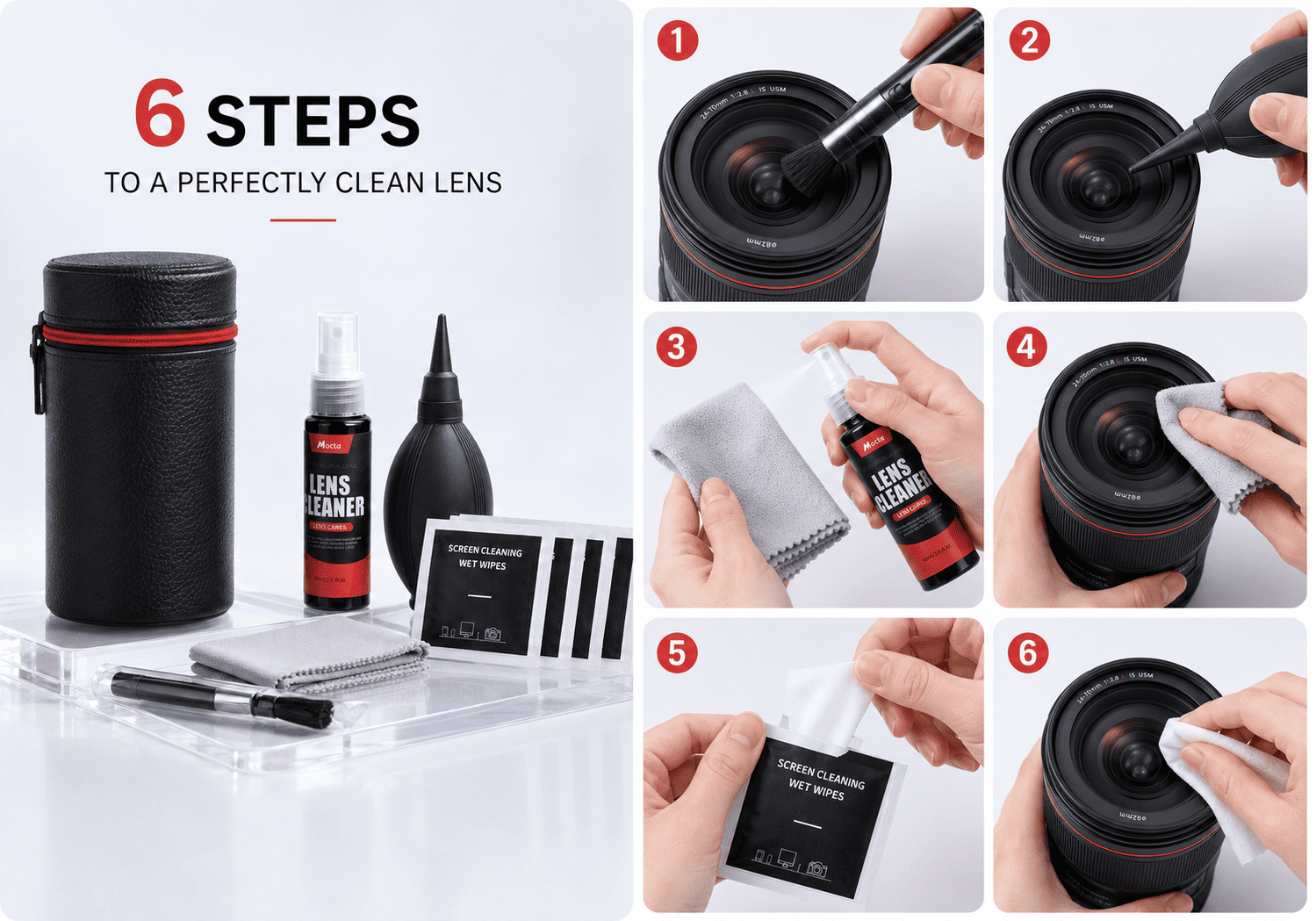 Optical Cleaning Portable Kit